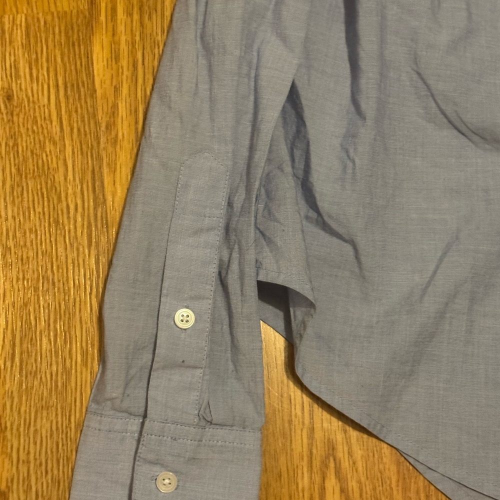 Madewell Blue Collared Button-Down Long Sleeve - image 4
